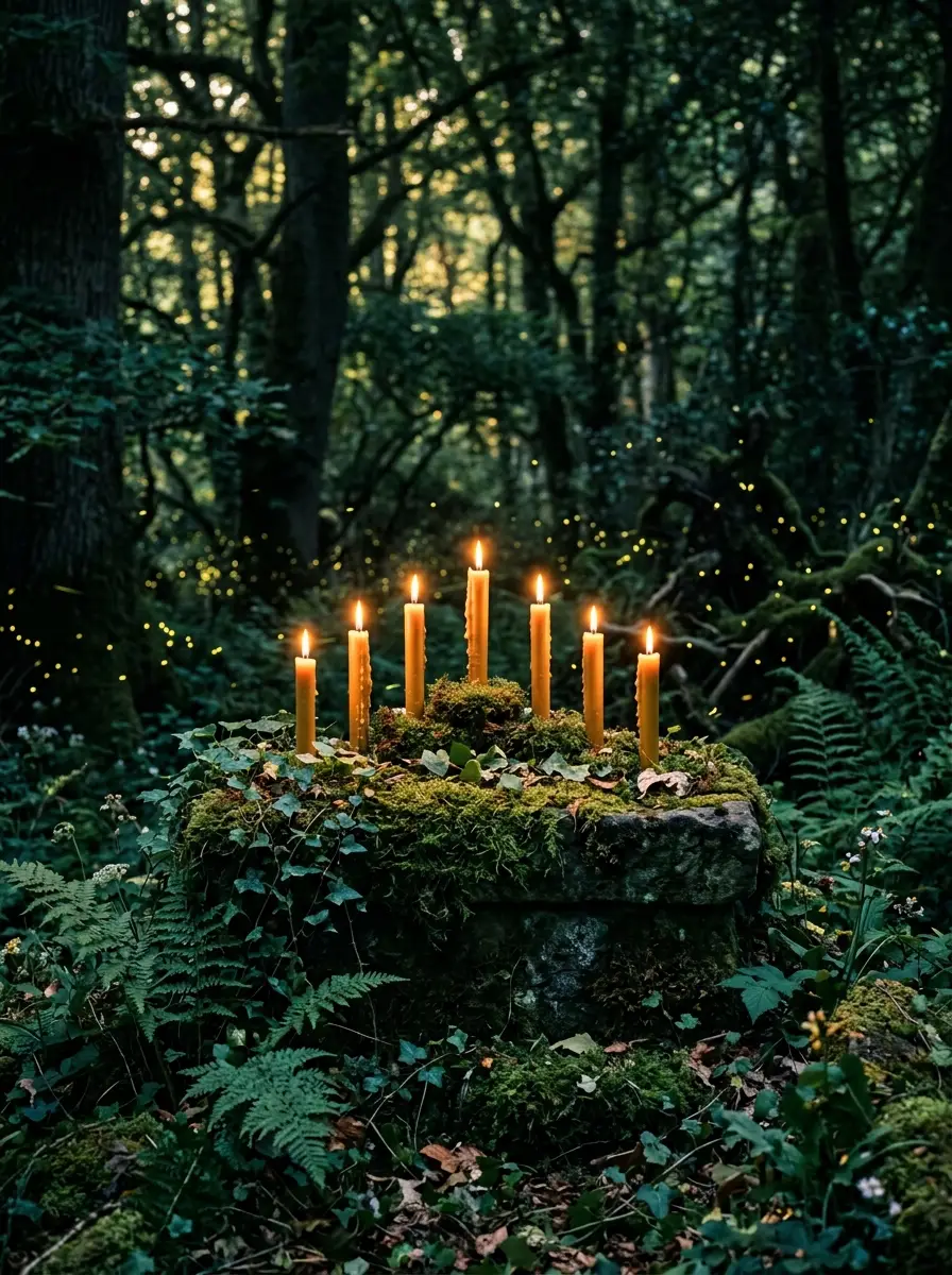 Bougies en cire d'abeille